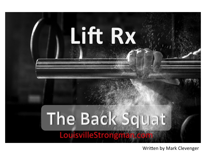 Lift Rx ‘The Back Squat’ Ebook